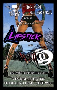 Lipstick + Watt 69 @ Red Jack | Fiumicino | Lazio | Italia
