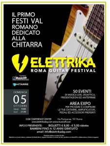 Elettrika: Roma Guitar Festival @ SGM Conference Center | Roma | RM | Italia