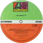 22 ottobre 1969 - esce Led Zeppelin II dei Led Zeppelin