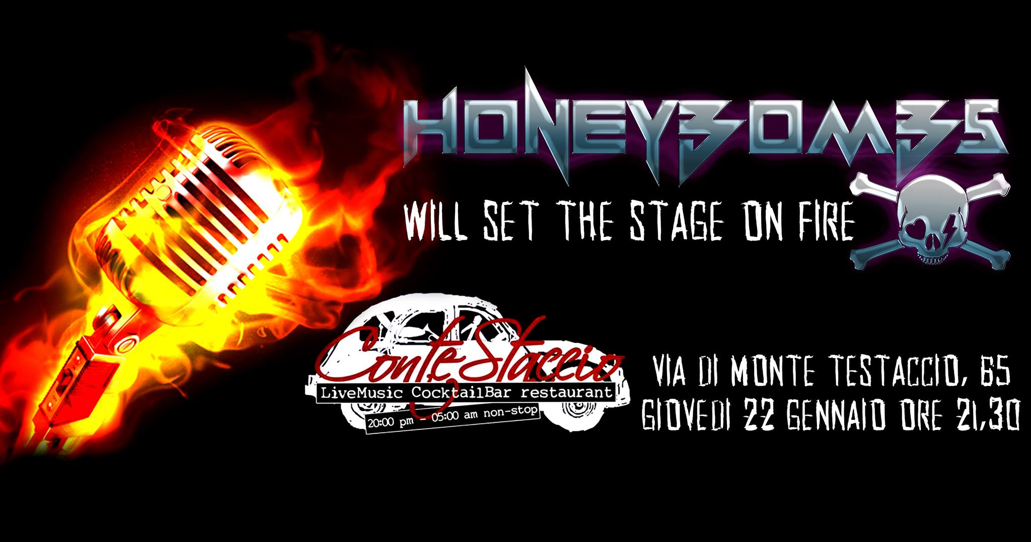 HoneyBombs @ Contestaccio | Roma | Lazio | Italia