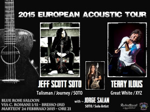 JEFF SCOTT SOTO & TERRY ILOUS Acoustic Live @ Blue Rose Saloon @ Blue Rose Saloon | Bresso | Lombardia | Italia