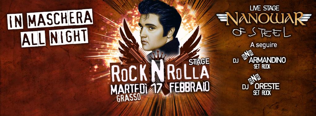 ROCK"N"ROLLA MARTEDI GRASSO Feat. NANOWAR OF STEEL LIVE @ BlackOut Rock Club | Roma | Lazio | Italia