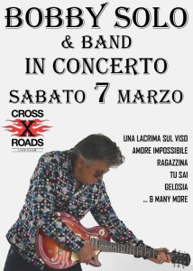 Bobby Solo & Band @ Crossroads Live Club | Lazio | Italia