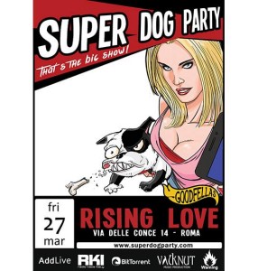 Super Dog Party - RELEASE PARTY di Blues Screen of Death – Roma @ Rising Love | Roma | Lazio | Italia