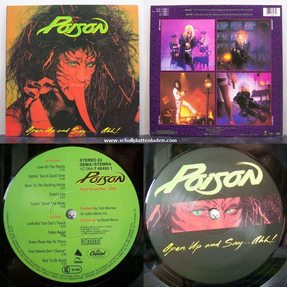 3 maggio 1988 - esce "Open Up and Say...Ahh!" dei Poison