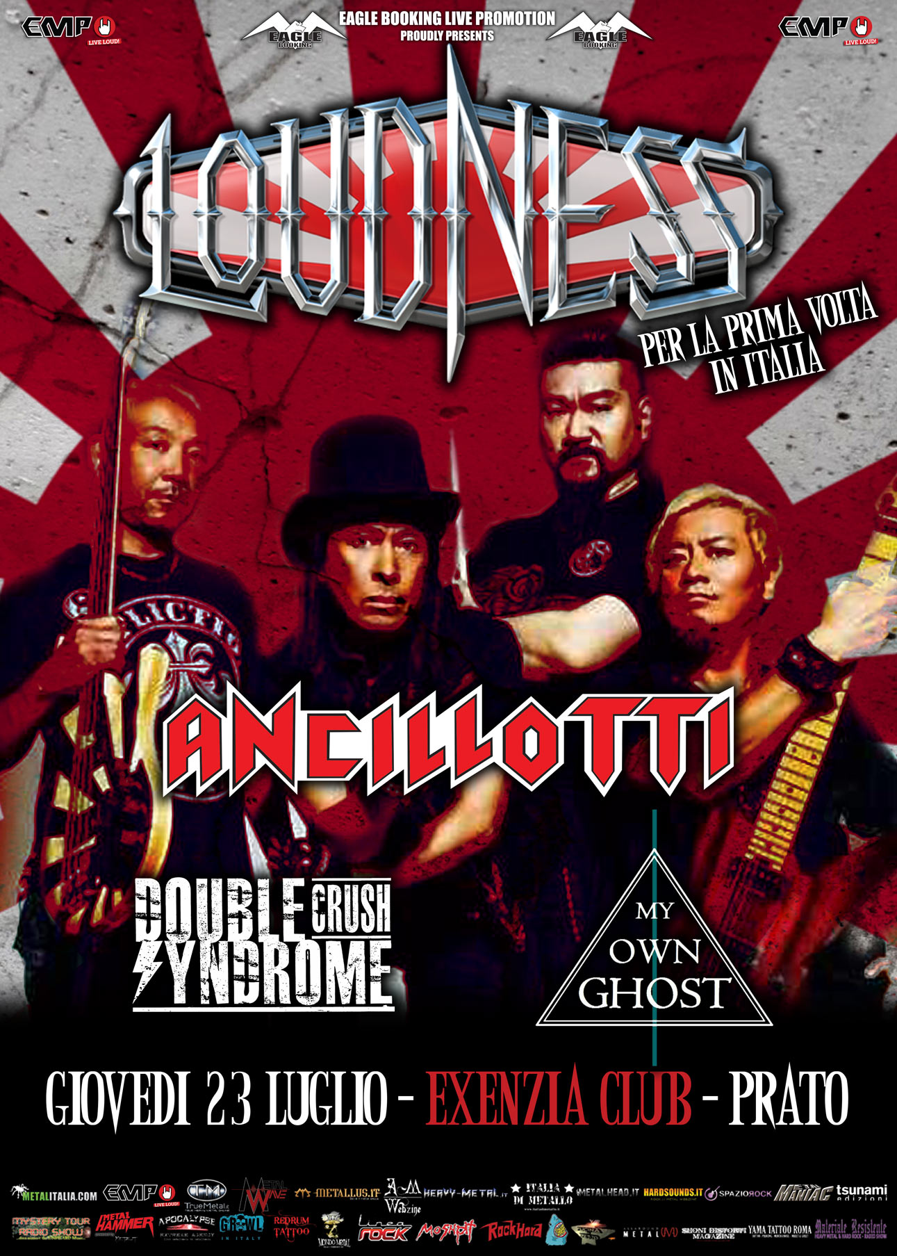 Loudness @ Exenzia - 23 luglio 2015