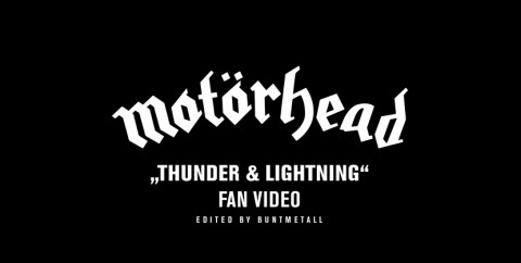 Motorhead - "Thunder & Lightning" Fan Video