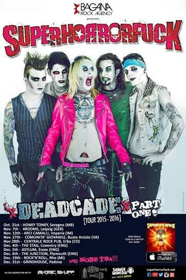 Superhorrorfuck - "Deadcade Tour" 2015/2016
