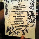 Freak Kitchen @ Crossroads - 13 11 2015 - Set List