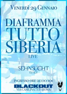 Diaframma + Sehmsucht - Roma @ Black Out | Roma | Lazio | Italia