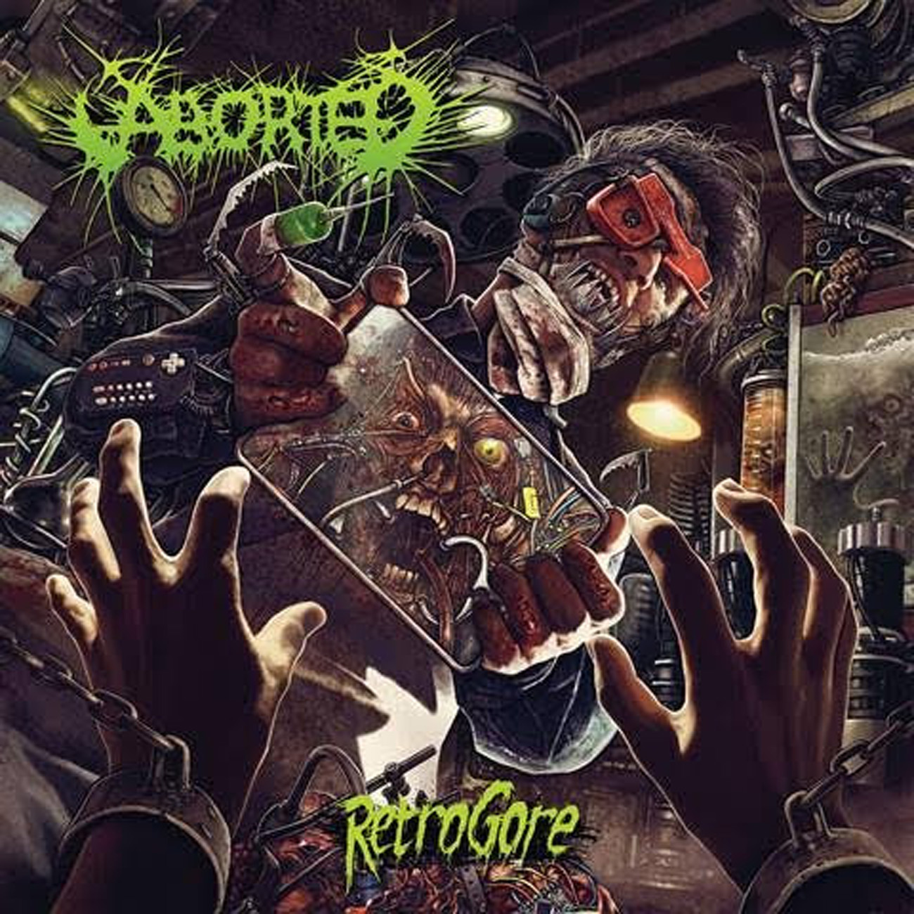 Aborted - Retrogore - Album Cover