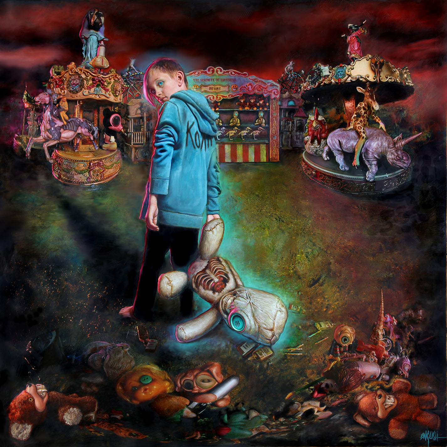 Korn - The Serenity Of Suffering - Album Cover