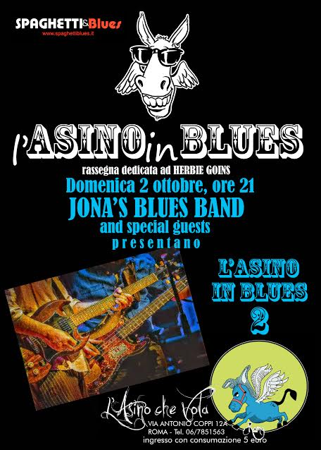 Jona's Blues Band - L'Asino Che Vola - L'Asino In Blues 2 - 2016 - Promo