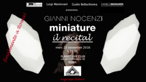 Gianni Nocenzi - Roma @ Planet Live Club | Roma | Lazio | Italia