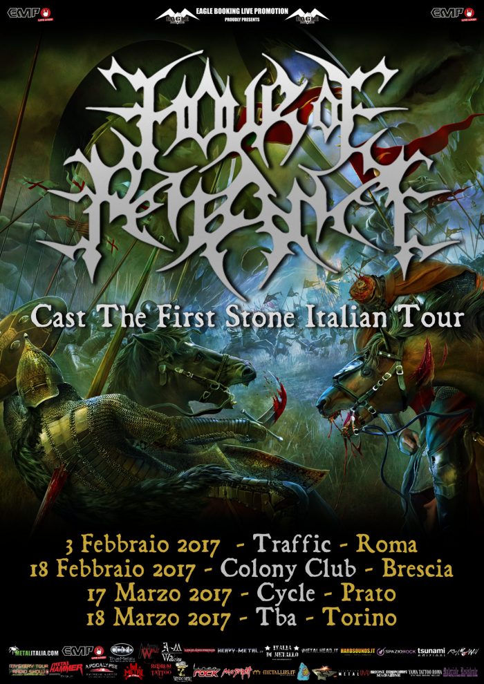 Hour Of Penance - Cast The First Stone Italian Tour 2017 - Promo