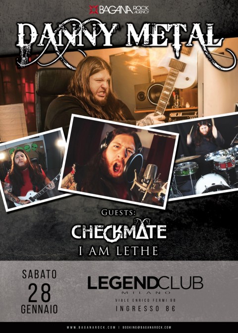 Danny Metal - Check Mate - I Am Lethe - Legend Club 2017 - Promo