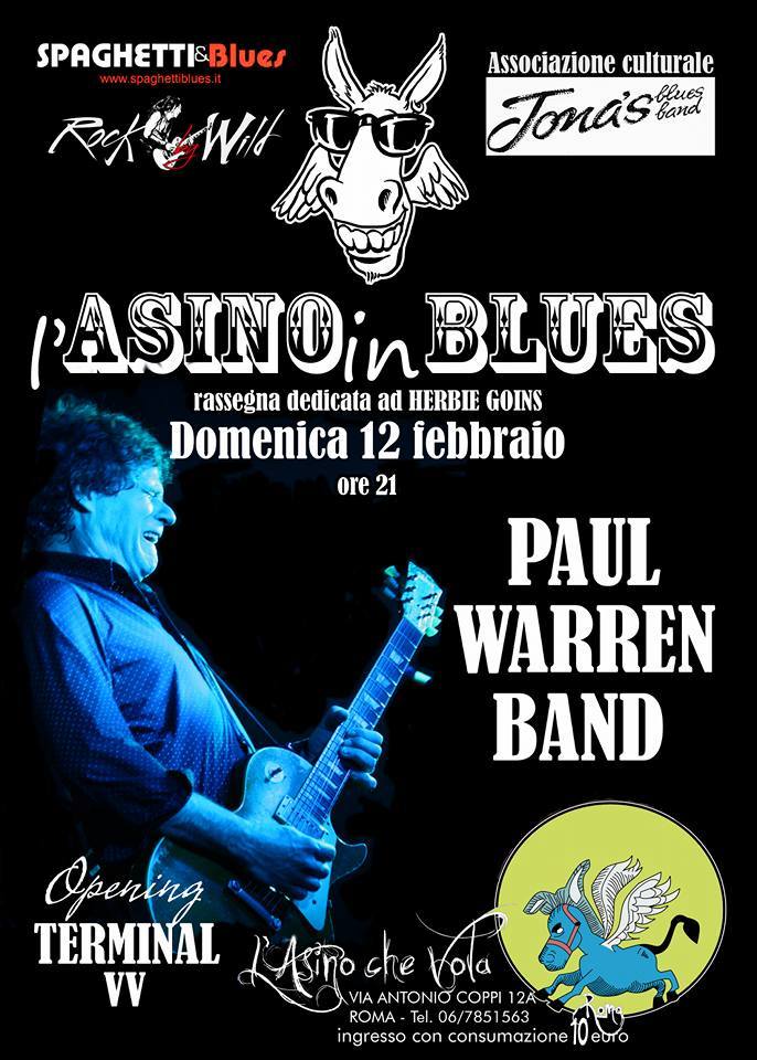 Paul Warren @ L'Asino che Vola - 12 02 2017