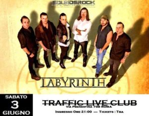 Labyrinth + guest @ Roma @ Traffic Live | Roma | Lazio | Italia