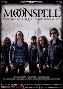 Moonspell - 2 date in Italia