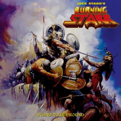 Jack Starr - Burning Starr - Stand Your Ground - Album Cover