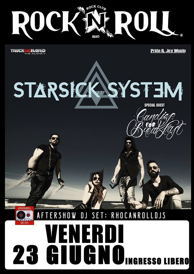 Starsick System - Lies, Hopes & Other Stories Release Party + Candies For Breakfast @ Rock N Roll Club - Promo