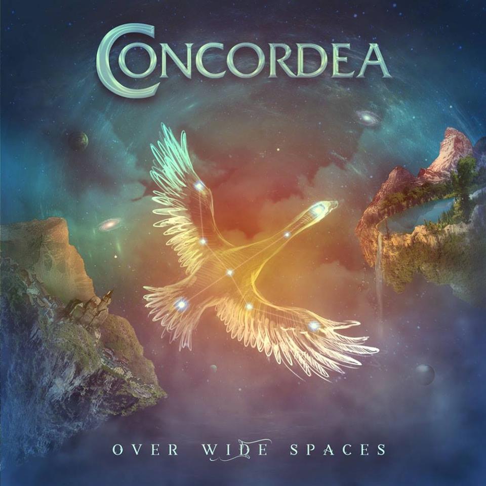 Concordea - Over Wide Spaces - Album Cover
