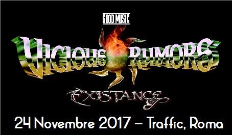 Vicious Rumors - Existance Traffic Live - Tour 2017 - Promo