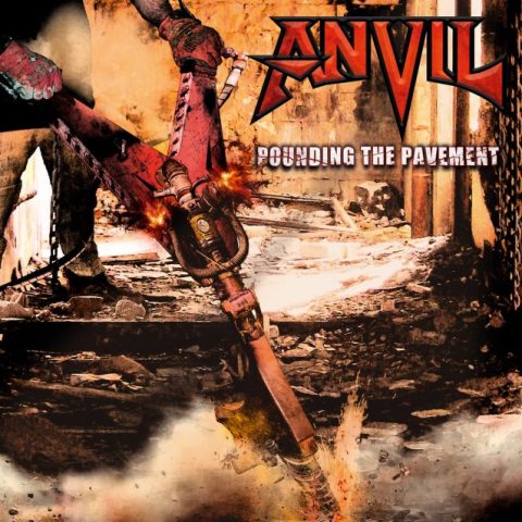 Anvil - Poundind The Pavement - Album Cover