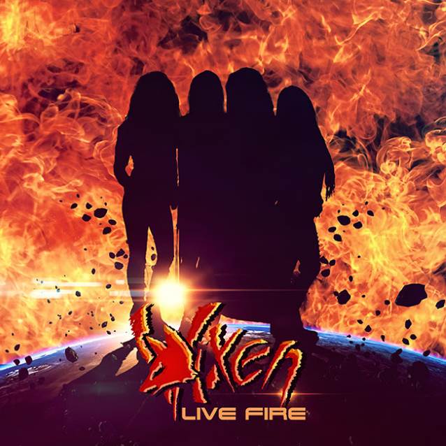 Vixen - Live Fire - Album Cover