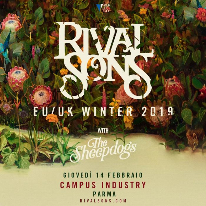 Rival Sons - The Sheepdogs - EU UK Winter Tour 2019 - Promo