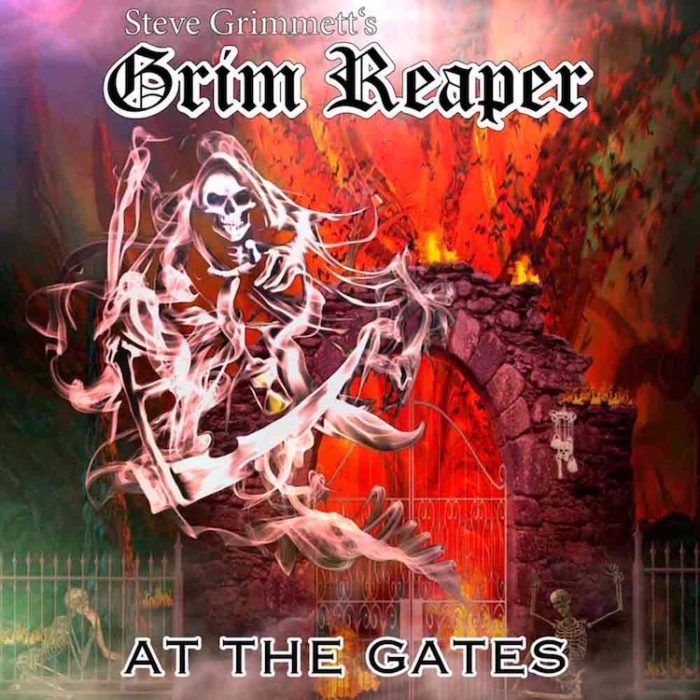 Steve Grimmett's - Grim Reaper - At The Gates - Album Cover