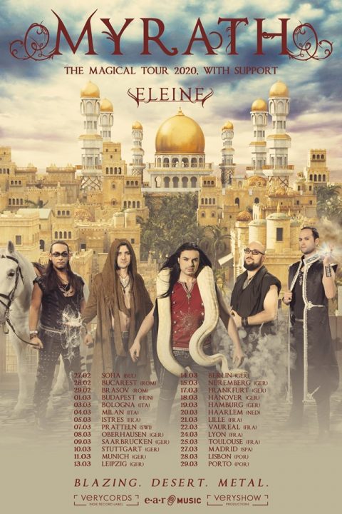 Myrath - Eleine - The Magical Tour 2020 - Promo