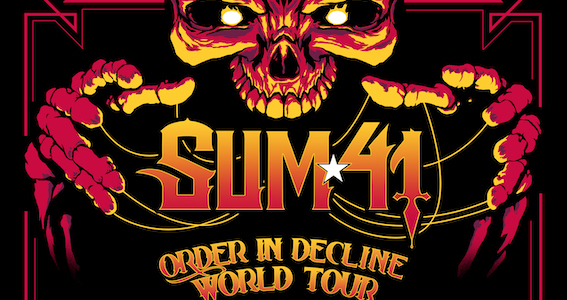 Sum41 - Order In Decline World Tour 2020 - Promo