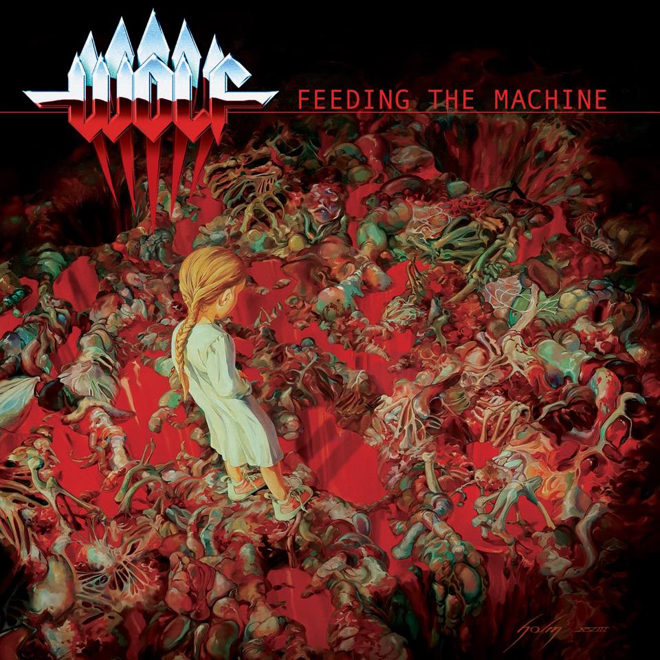 Wolf - Feeding The Machine - Album Cover