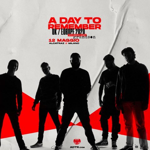 A Day To Remember - Alcatraz - UK - Europe Tour 2020 - Promo