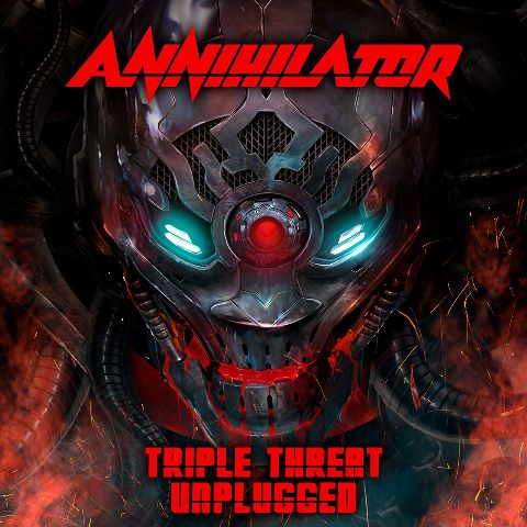 Annihilator - Triple Threat Unplugged - Picture Disc - Cover