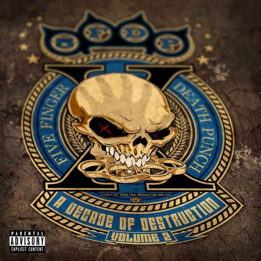 Five Finger Death Punch - A Decade Of Destruction - Album Cover