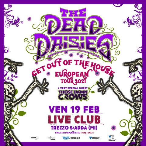 The Dead Daisies - Live Club - Italian Tour 2021 - Promo