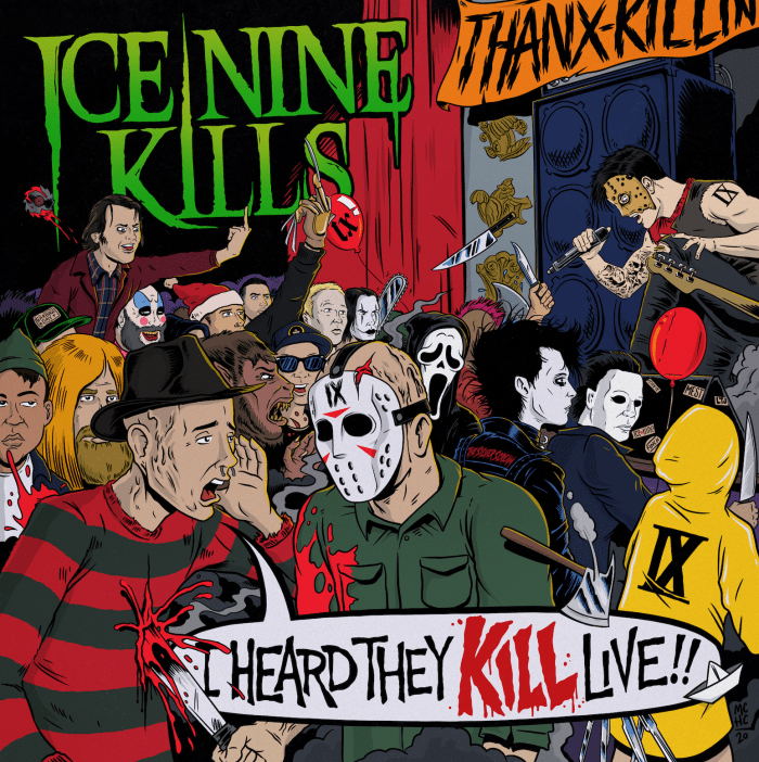 Ice Nine Kills - I Heard They Kill Live - Album Cover