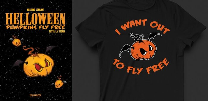 Helloween - Helloween Pumpkins Fly Free - Book Cover