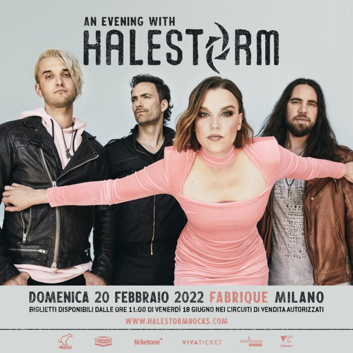 Halestorm - Fabrique - Milano - Live In Italy 2022 - Promo