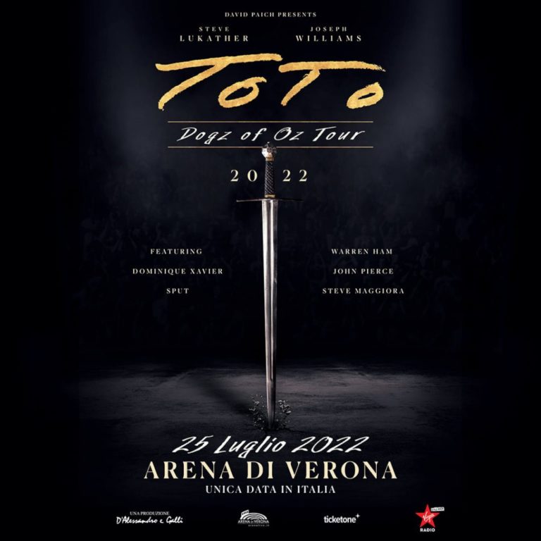 Dogz Of Oz Tour i Toto live a Verona il 25 Luglio 2022 Rock by Wild