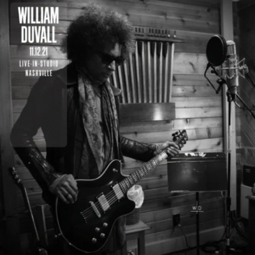 William Duvall - 11 - 12 - 21 - Live In Studio Nashville - Album Cover