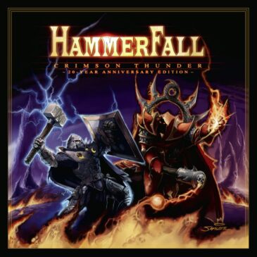 Hammerfall - Crimson Thunder - 20 Year Anniversary Edition - Album Cover